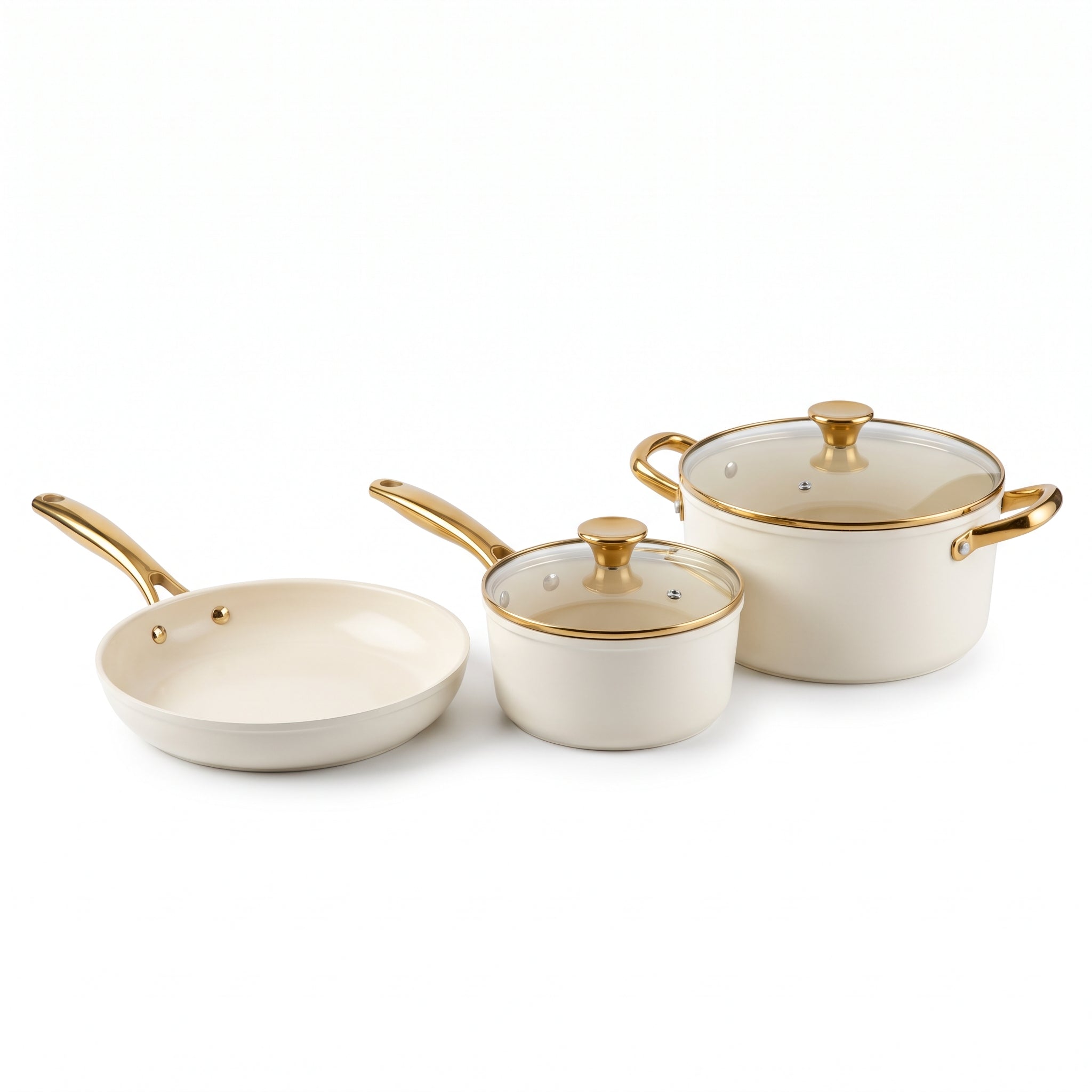 Induction Compatible Healthy Ceramic Pots & Pans