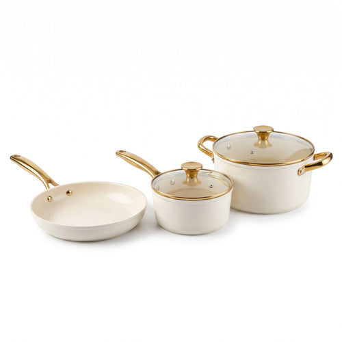 Induction Compatible Healthy Ceramic Pots & Pans