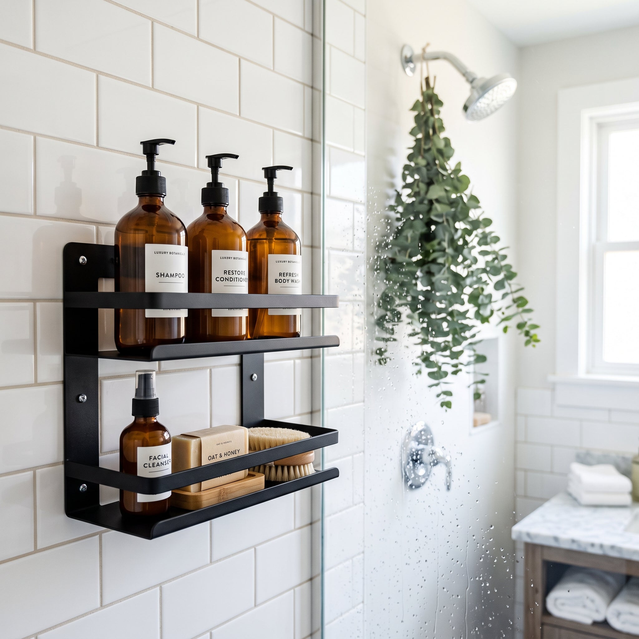 Removable Multi-Functional Hanging Storage Shelf