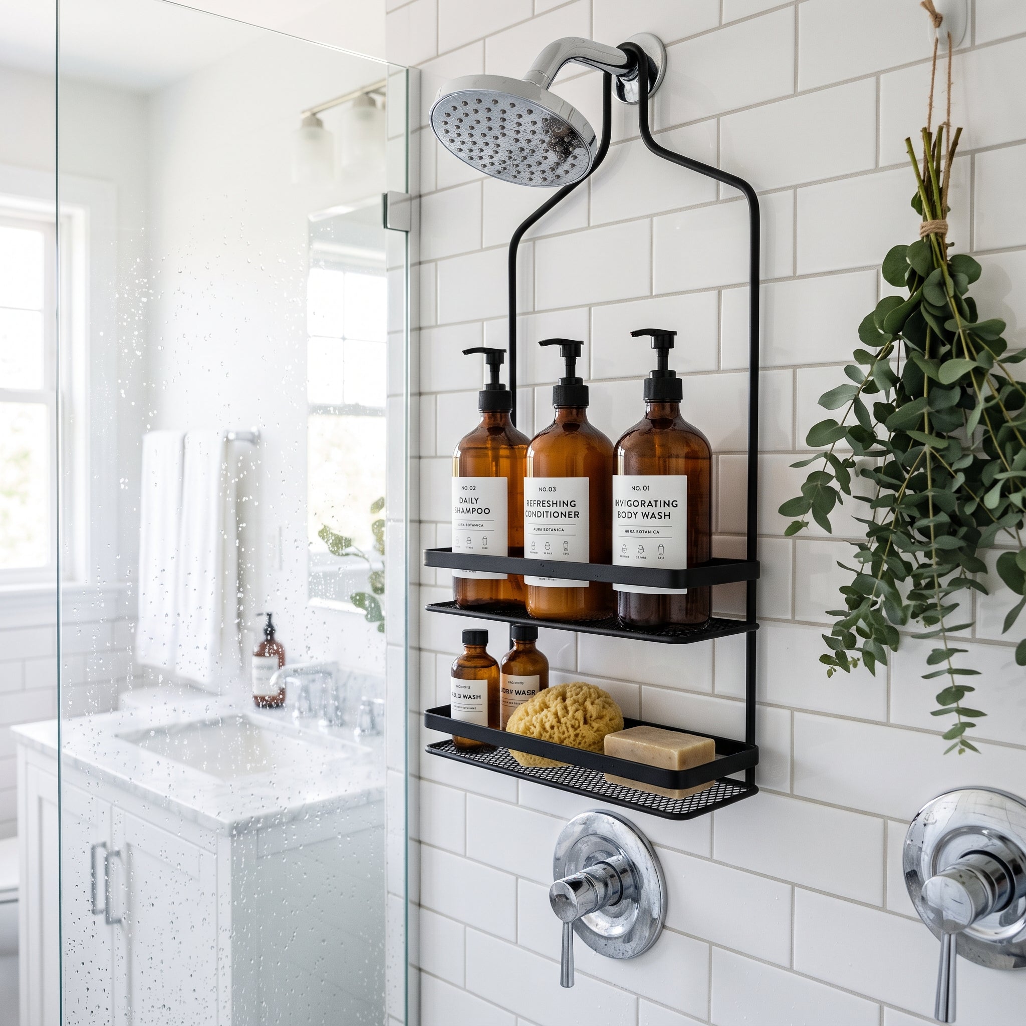Removable Multi-Functional Hanging Storage Shelf